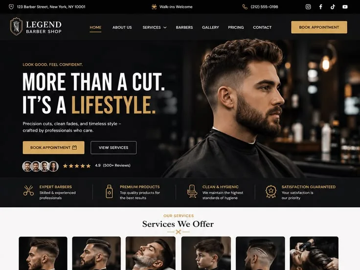 Proyecto — Barbería